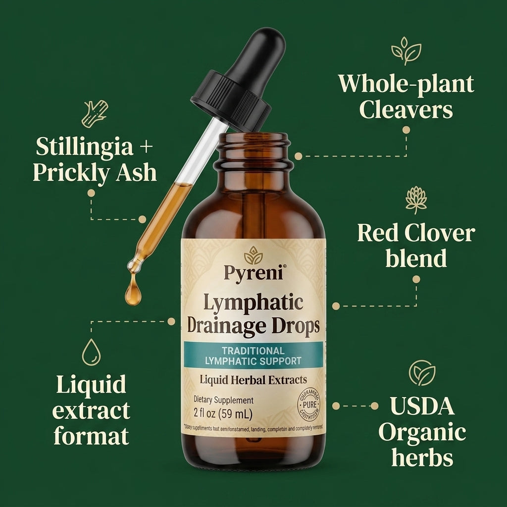 Pyreni Lymphatic Drainage Drops
